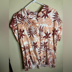 Coastal Comfort Button Down Top